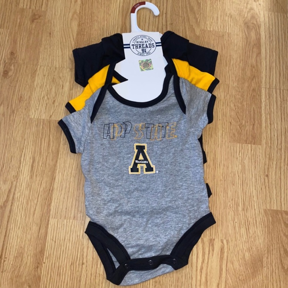 App State Baby Onesie Set